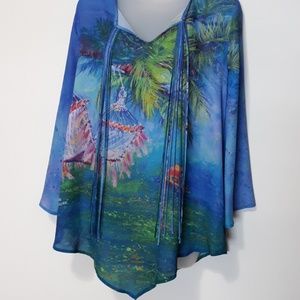 Leoma Lovegrove Tropical Top M